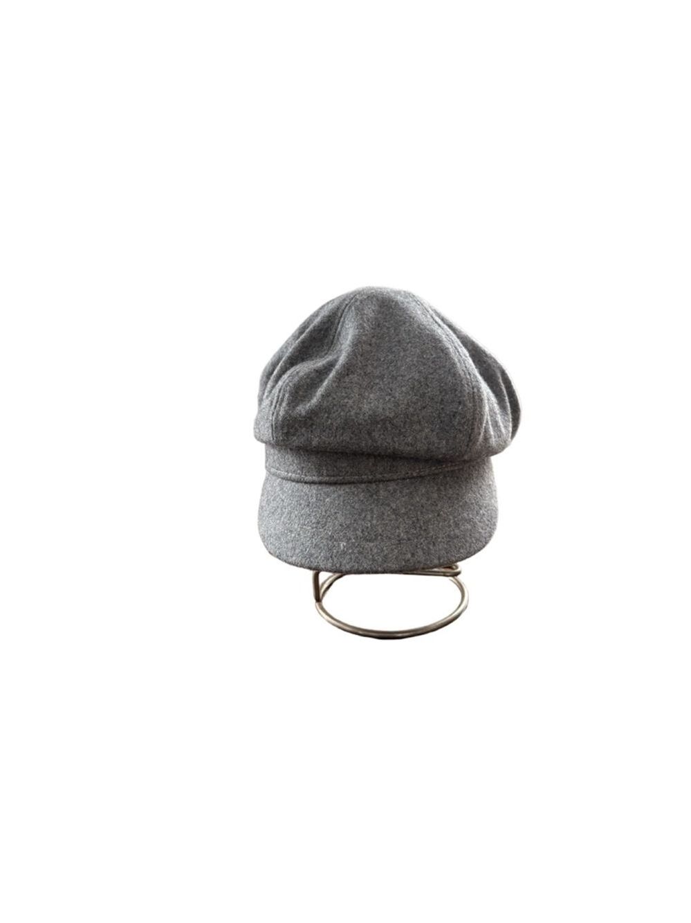 Women's Broner Gray Wool Blend Newsboy Cap One Size